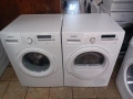 Комплект пералня и сушилня с термопомпа Сименс Siemens IQ700 A+++ 8кг с две години гаранция!, снимка 1