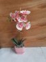 Изкуствени орхидеи в саксийка , снимка 1 - Изкуствени цветя - 34700423