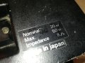 MADE IN JAPAN-30/50W/8ohm-МЕТАЛНА ТОНКОЛОНА 1БР ВНОС SWISS М0907230842, снимка 16