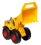 Строителен, Булдозер, жълт, 29х15,5х17см, снимка 3