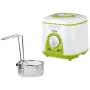 Фритюрник мини Rosberg, 1 литър, 950W, 80-190 C, 24 МЕСЕЦА ГАРАНЦИЯ, снимка 4