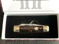 Колекционерски джобен сгъваем нож с три остриета RR Whittler Tortoise. (RR2435), снимка 6