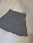 Нова сива плетена пола , снимка 2