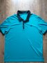 adidas 3-Stripes Heathered Polo Shirt - страхотна мъжка тениска ХЛ, снимка 5