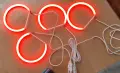 Cotton Led ангелски очи за е36/46, снимка 5