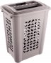 Кош за пране Keeeper с прорез и шарнирен капак, 60л, снимка 2