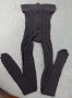 S черен дантелен чорапогащник, снимка 1 - Бельо - 40390002