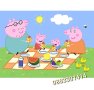 Пъзел Пепа Пиг Clementoni SuperColor Peppa Pig 2 в 1 - 2 пъзела по 60 части , снимка 3