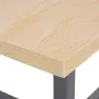 vidaXL Работна маса, сива, 120x60x85 см, стомана, снимка 3