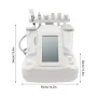 Апарат Водно дермабразио, RF, Биолифтинг, Кислород, Ултразвук и Криотерапия, снимка 6
