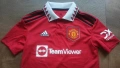 Adidas MANCHESTER UNITED Kids Footbal T-Shirt Размер 9-10 г / 140 см детска футболна тениска 19-68, снимка 3
