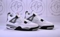 Nike Jordan Retro 4 White Cement, Black Oreo, снимка 1 - Спортни обувки - 39215092