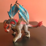 Колекционерска фигурка Schleich Dragon Battering Ram Дракон таран 70511 2014г, снимка 15