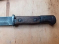 Щик нож байонет за пушка Маузер К-98 с кания WW2, снимка 3