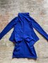 Синя рокля с размер, снимка 1 - Рокли - 39872397
