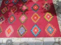 19С. рядък тетевенски вълнен килим, 2.75 х 2,20м., снимка 5