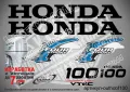 HONDA 150 hp Хонда извънбордови двигател стикери надписи лодка яхта, снимка 18