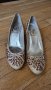 Дамски обувки  елегантни златисти пайети и ток, снимка 1 - Дамски обувки на ток - 41320163