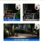 2 броя WiFi Камери за Наблюдение,Камери за видеонаблюдение. 1080P HD, Външни, 4.0Х Зум, снимка 6
