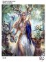Диамантен гоблен Богинята на животните, снимка 1 - Гоблени - 35825651