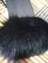 Яке естествена яка черно размер С ., снимка 3
