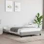 vidaXL Рамка за легло без матрак, светлосива, 120x200 см, плат, снимка 2
