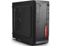 Кутия Segotep Mini Black-Red, mATX/MINI-ITX, 1 x USB3.0, 350W , снимка 1 - Захранвания и кутии - 42558745