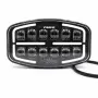 LED халоген 75W 12-24V с бяла и Amber контурна светлина, снимка 2