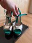 Високи сандали на ток, снимка 1 - Дамски обувки на ток - 40868091