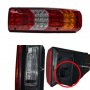 1 бр. ЛЕД LED Стопове Мерцедес Mercedes Actross MP4 с HDSCS букса 24V, снимка 3
