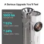 LOOP GEAR SK-05 II Pro – мощен мултифункционален фенер, чисто нов, пълен комплект, снимка 1