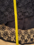 Тъмносиня дантелена рокля на PINCO р-р 38, снимка 8
