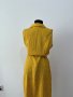 Жълта дамска рокля, снимка 4