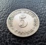 Стара монета 5 пфенига 1903 г. буква D -  Германия - рядка, хит цена !, снимка 3