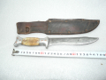  Стар български нож туристически нож -124 , снимка 1 - Други ценни предмети - 36487123