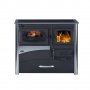 Готварска печка на дърва ABC Concept 2 Air 5 - 12 kW, ефективност 77,2%, ляв димоотвод, снимка 1 - Други стоки за дома - 39914411