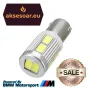 2 броя Нови габарити BAX9S с 10 LED диода крушка H6W-DC 12 V габаритни крушки фарове дневни светлини, снимка 3