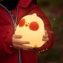 Нова Бебешка нощна светлина с промяна на 7 LED цвята/Силиконова лампа бебе, снимка 3