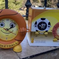Детски часовник : футбол, баскетбол , снимка 3 - Детски - 35893299