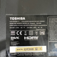 Телевизор Toshiba 39L23330 / 32L2333D_G / B191-101, снимка 7 - Части и Платки - 36124194