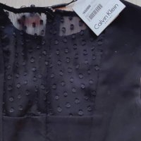 CALVIN KLEIN оригинална нова черна рокля XS, снимка 5 - Рокли - 42167127