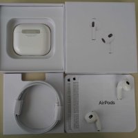 Слушалки Apple AirPods (3rd Generation), снимка 3 - Безжични слушалки - 40828502