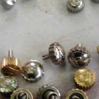 Omega, Tissot, Hamilton,19бр коронки за ръчни часовници , снимка 6 - Антикварни и старинни предмети - 41905949