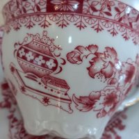 Немска порцеланова чаша за кафе с чинийка , снимка 3 - Чаши - 35666817