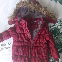 Зимно яке за момиче,  размер 86, марка Lupilu , снимка 1 - Бебешки якета и елеци - 42589430