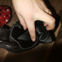 Черни обувки на платформа, снимка 6 - Дамски ежедневни обувки - 35799744