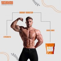 PURE WHEY 80 СУРОВАТЪЧЕН ПРОТЕИН BODYBUILDING WAREHOUSE, снимка 3 - Други спортове - 18548674