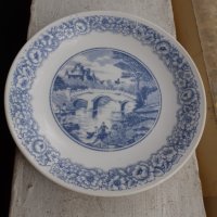 Френска порцеланова чиния, снимка 2 - Антикварни и старинни предмети - 34751983