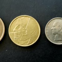 Монети..Белгия. Белгииски франк ., снимка 4 - Нумизматика и бонистика - 35773922