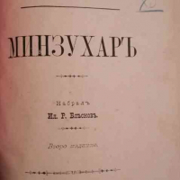 Минзухаръ -Ил. Р. Блъсковъ, снимка 1 - Българска литература - 36310258